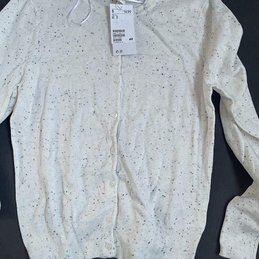 H&M Cream Speckled Women's Sweater